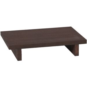 Ferm Living - Kona Side Table - Dark Stained - Dark Stained - Brun - Sidobord - Trä