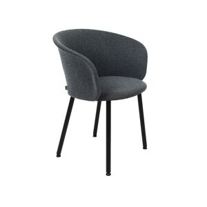 Hem - Kendo Chair - Graphite - Grå - Matstolar - Metall/trä/skum/plast/ull