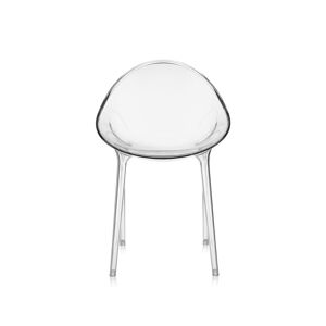 Kartell - Mr. Impossible 5840 - Crystal - Transparent - Matstolar - Plast