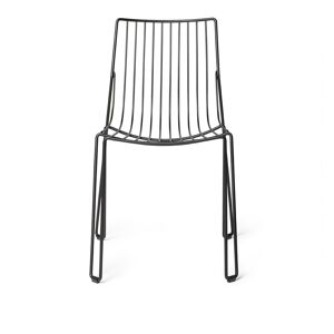 Massproductions - Tio Chair, Brown Beige - Brun - Matstolar Utomhus - Metall