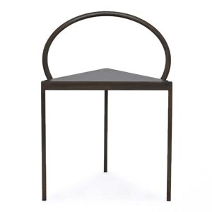 Frama - Triangolo Chair Blackened Steel - Matstolar - Metall