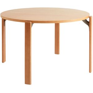 Hay - Rey Table Golden Waterbased Lacq. Beech Frame, 128xh74,5 Golden Waterbased Lacquered Tabletop - Träfärgad - Matbord - Trä