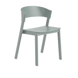 Muuto - Cover Side Chair, Green - Grön - Grön - Matstolar - Trä