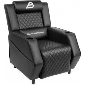 Blackstorm Throne Of Games Recliner -Gamingstol, Svart