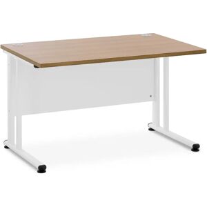 Fromm & Starck Kancelársky stôl - 120 x 73 cm - hnedý/biely STAR_DESK_28