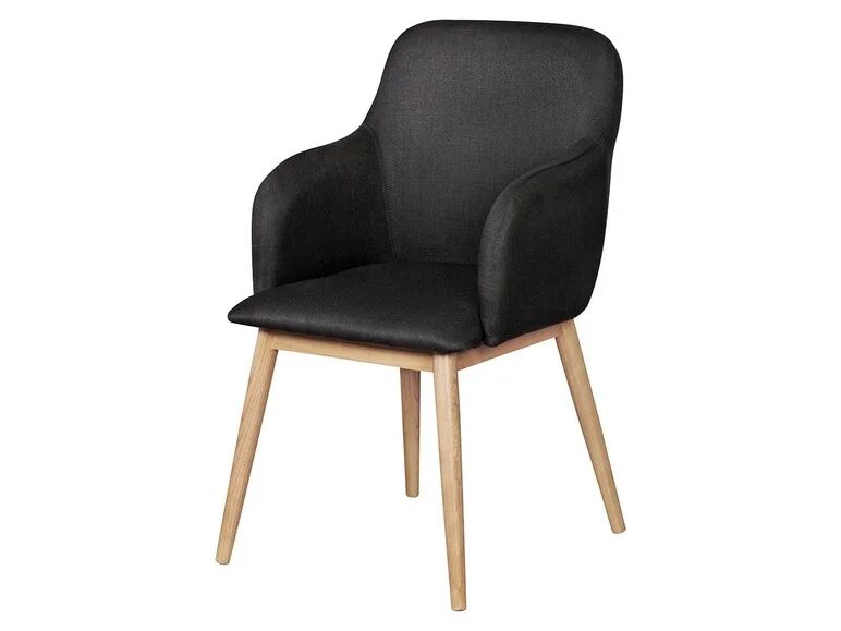 Wohnling Jedálenská stolička v škandinávskom štýle (antracitová )