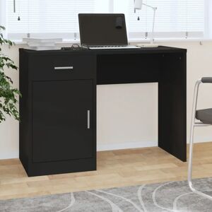 17 Stories Sneyd Park Desk black 73.0 H x 100.0 W x 40.0 D cm