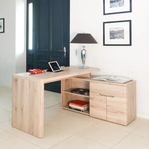 Brayden Studio Belfield L-Shape Desk brown 76.15 H x 140.0 W x 117.4 D cm