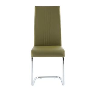 Metro Larkson Upholstered Dining Chair green 100.0 H x 44.0 W x 58.0 D cm