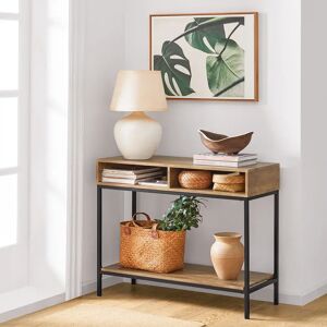 Borough Wharf Gennoveva 100Cm Console Table brown/gray 80.0 H x 100.0 W x 40.0 D cm