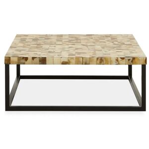 Premier Housewares Frame Coffee Table brown 40.0 H x 100.0 W x 100.0 D cm