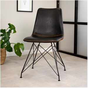 Furnwise Industrial dining chair Jace Black