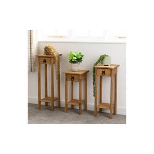 Seconique Corona Plant Stands (Set of 3)