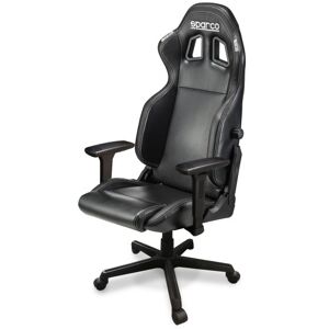 Sparco Icon Gaming Chair - Black / Black, Black  - Black