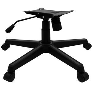 Sparco Swivel Office Chair Base - Black, Black  - Black