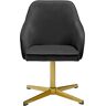 LPD Felix Desk Chair brown 86.0 H x 60.5 W x 57.0 D cm