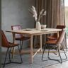 Gracie Oaks Blaze Dining Table brown 75.0 H x 150.0 W x 95.0 D cm