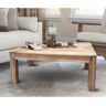 House of Hampton Hansen Solid Wood Coffee Table brown 40.0 H x 40.0 W x 110.0 D cm