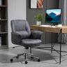 HOMCOM Office Chair gray/blue 102.0 H x 67.0 W x 69.0 D cm