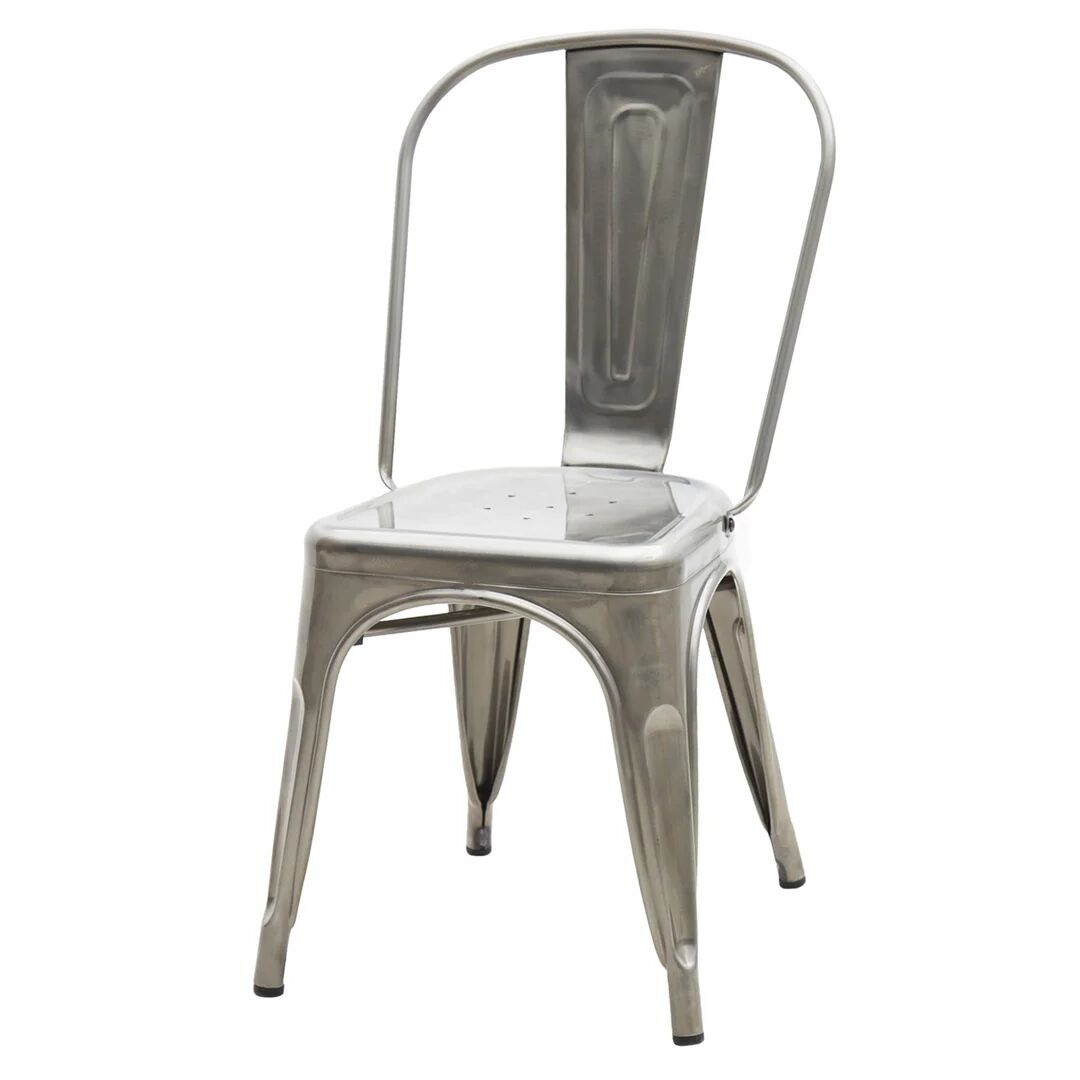 Photos - Chair Rio Bourdeau Dining  gray 85.0 H x 45.0 W x 50.0 D cm 