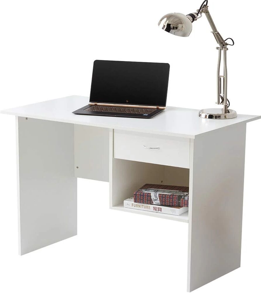 Photos - Office Desk 17 Stories Asman Computer Desk white 74.0 H x 90.0 W x 50.0 D cm