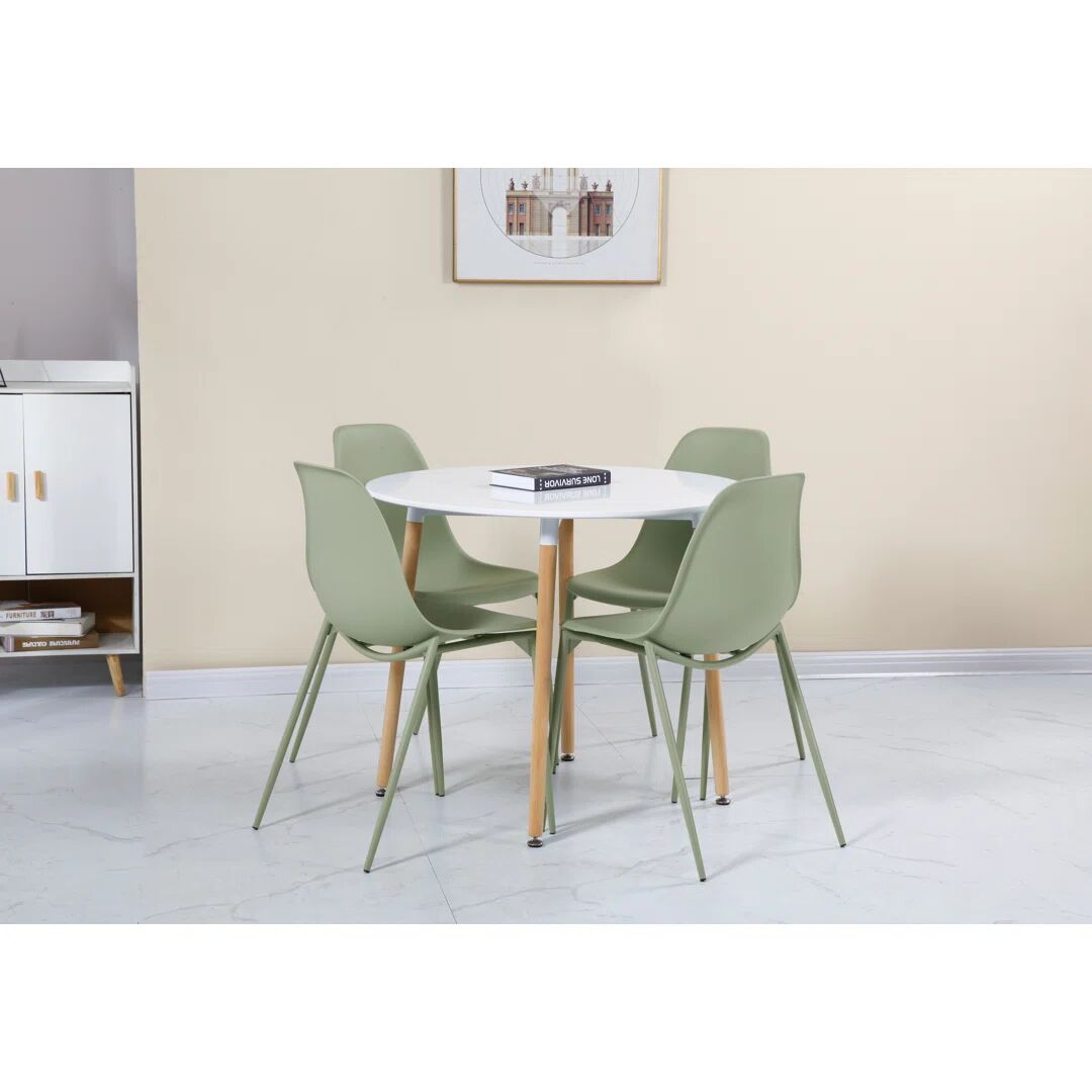 Zipcode Design Baillie Dining Chair green 84.0 H x 46.0 W x 52.0 D cm