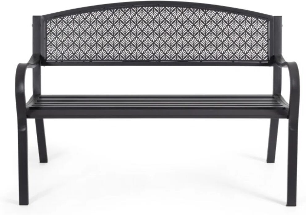 Photos - Garden Furniture ClassicLiving Benambra Park Bench black 84.0 H x 123.0 W x 55.0 D cm