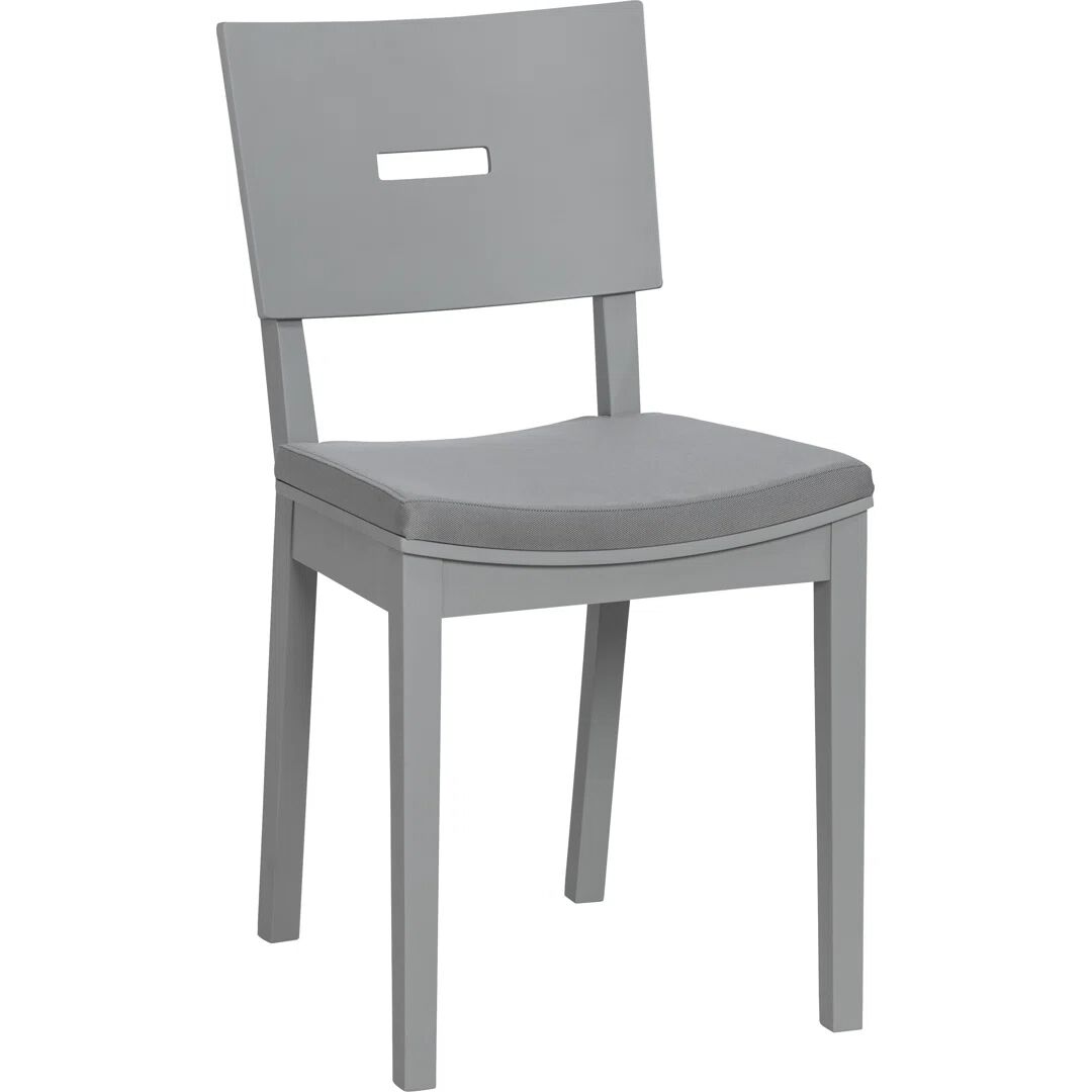Photos - Chair Brayden Studio Shinde Dining  gray 86.0 H x 43.0 W x 50.0 D cm