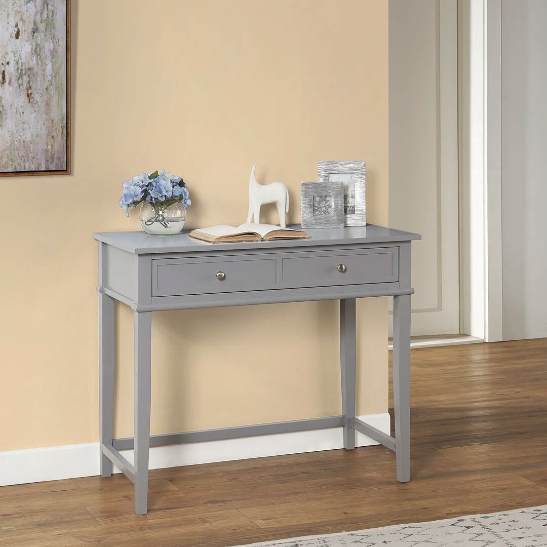 Photos - Office Desk Fernleaf Megan Desk gray 76.2 H x 90.2 W x 45.7 D cm