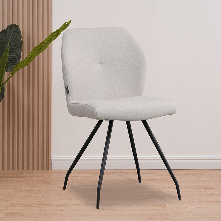 Furnwise Scandinavian Dining Chair Fenris Grey