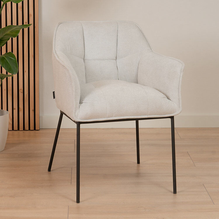 Furnwise Scandinavian Dining Chair Jens White