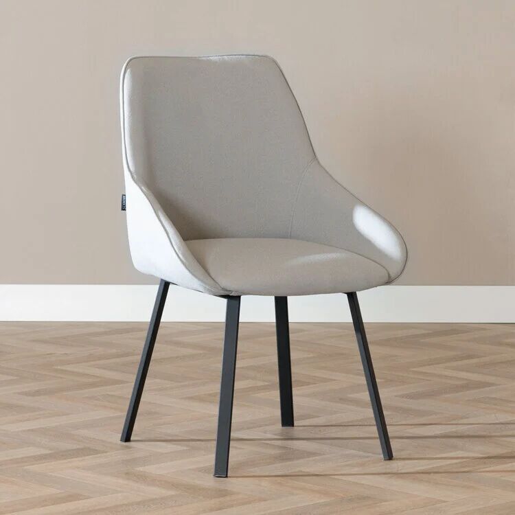 Furnwise Scandinavian Dining Chair Lova Grey