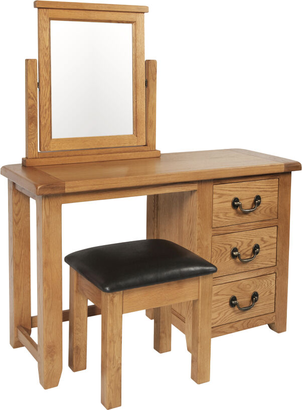 Photos - Bedroom Set Summer Oak Summer Dressing Table and Stool