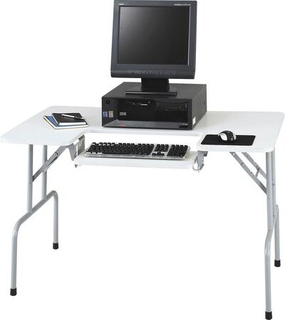 Safco Folding Computer Table