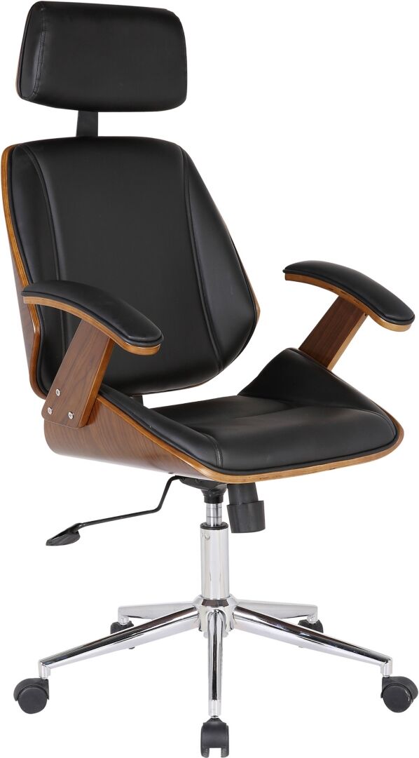 Armen Living Century Office Chair - Black