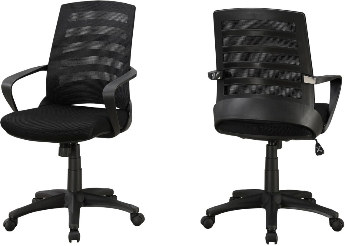 Monarch Specialties Office Chair - Multi Position - Black