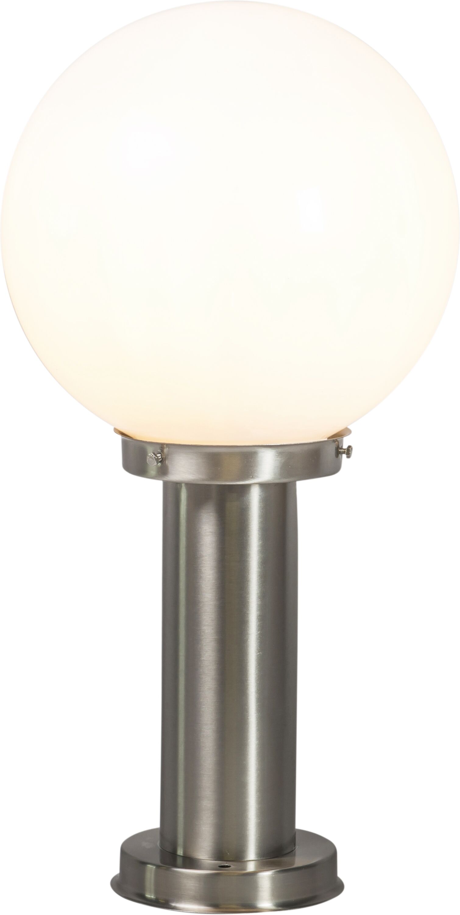 QAZQA Lampadaire extérieur moderne en acier inoxydable 50 cm - Sfera