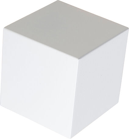 QAZQA Applique moderne blanc - Cube