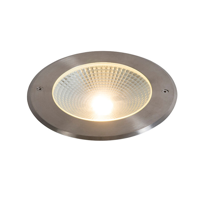 QAZQA Spot de sol moderne en aluminium avec LED 20W - Bridge