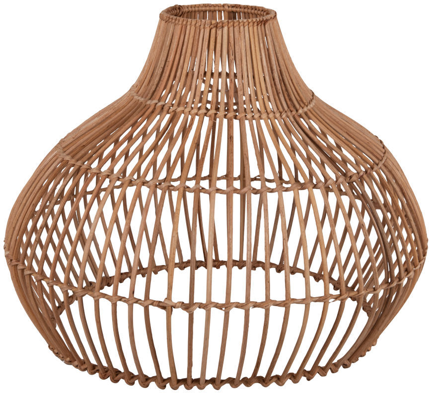 Maisons du Monde Suspension en rotin beige