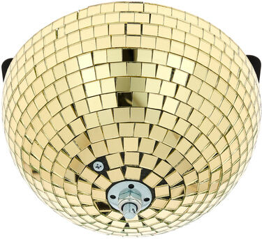 Eurolite Half Mirror Ball 20cm gold Gold