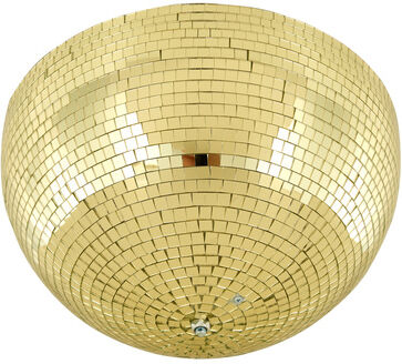 Eurolite Half Mirror Ball 40cm gold Gold