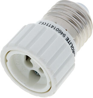 Eurolite Socket Adapter E 27 auf GU 10 White