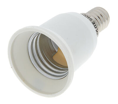 Eurolite Socket Adapter E 14 to E 27 White