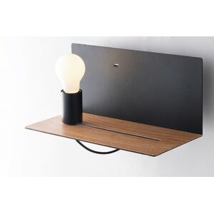 LUCE Design Wandleuchte »FLASH« schwarz Größe