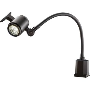 kaiserkraft LED-Flexarm-Maschinenleuchte IP65, Anschlussspannung 100 - 240 V, mit Aufschraubfuß