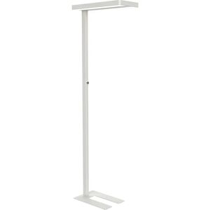 MAUL LED-Standleuchte MAULjaval, dimmbar, 7100 Lumen, 80 W, RAL 9003 signalweiß