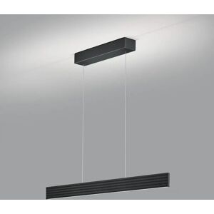 Knapstein LED-Hängeleuchte Fara, up/down, Länge 92cm schwarz