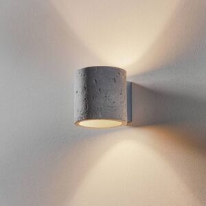 SOLLUX LIGHTING Wandleuchte Ara als Zylinder aus Beton