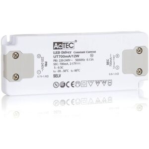 AcTEC Slim LED-Treiber CC 700mA, 12W